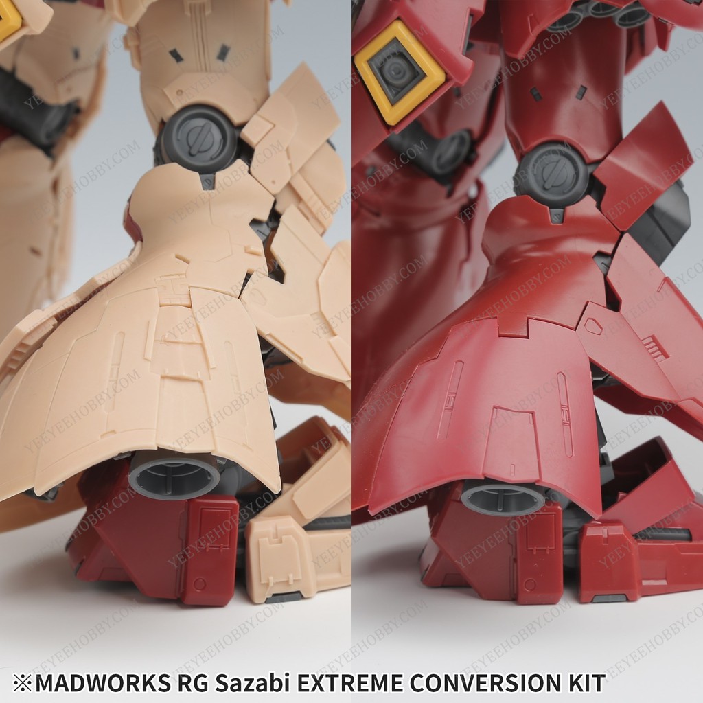 BỘ NÂNG CẤP RESIN KIT - RG 1/144 SAZABI GK EXTREME CONVERSION KIT