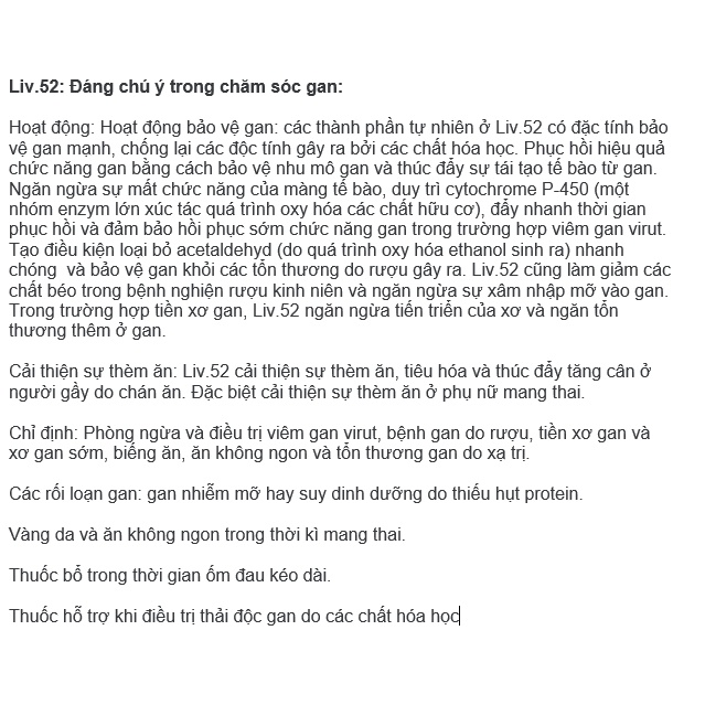 Himalaya Liv.52 hỗ trợ thải độc gan - Hindi.store Liv52