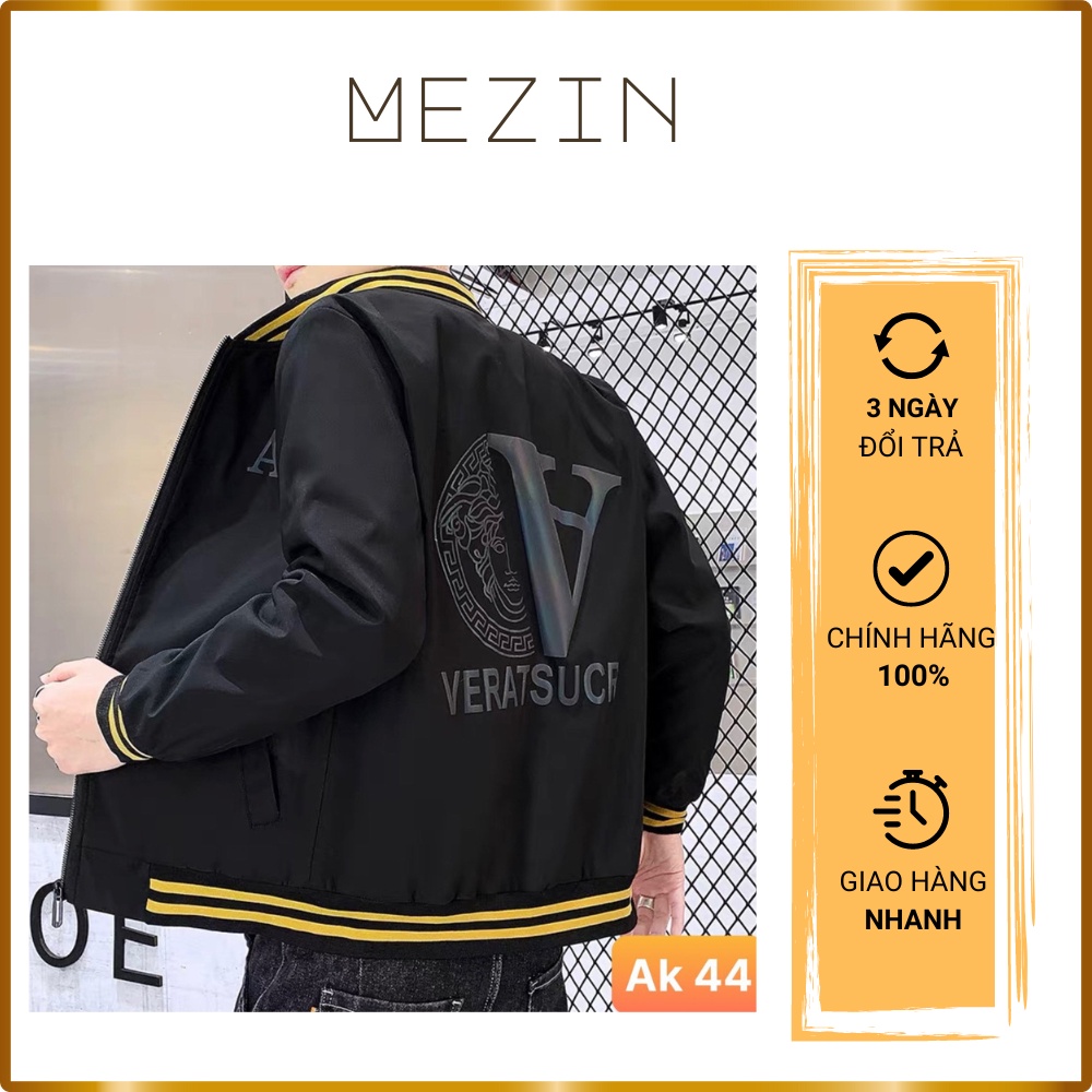 Áo Khoác Dù Cao Cấp 2 Lớp Dày Dặn Hoa Văn Thời Trang - Mezin Fashion