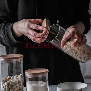 Lọ thuỷ tinh nắp gỗ