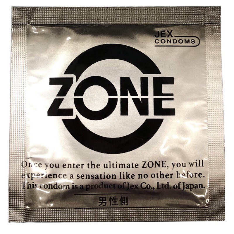 Bao cao su JEX ZONE siêu mỏng trơn 0,01mm- Hộp 1 Pcs - Ipek_Shop