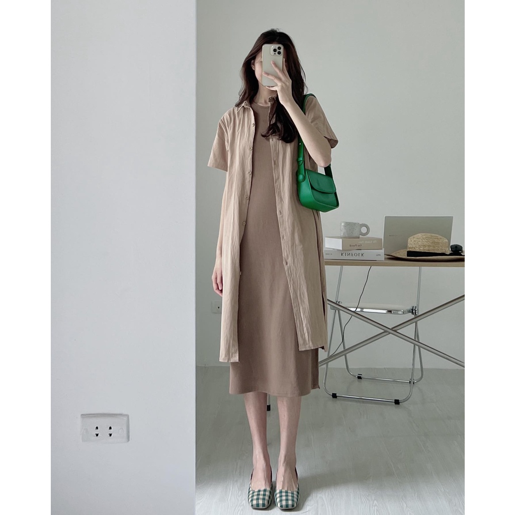 V9150 Váy somi xẻ tà đũi Audrey | BigBuy360 - bigbuy360.vn