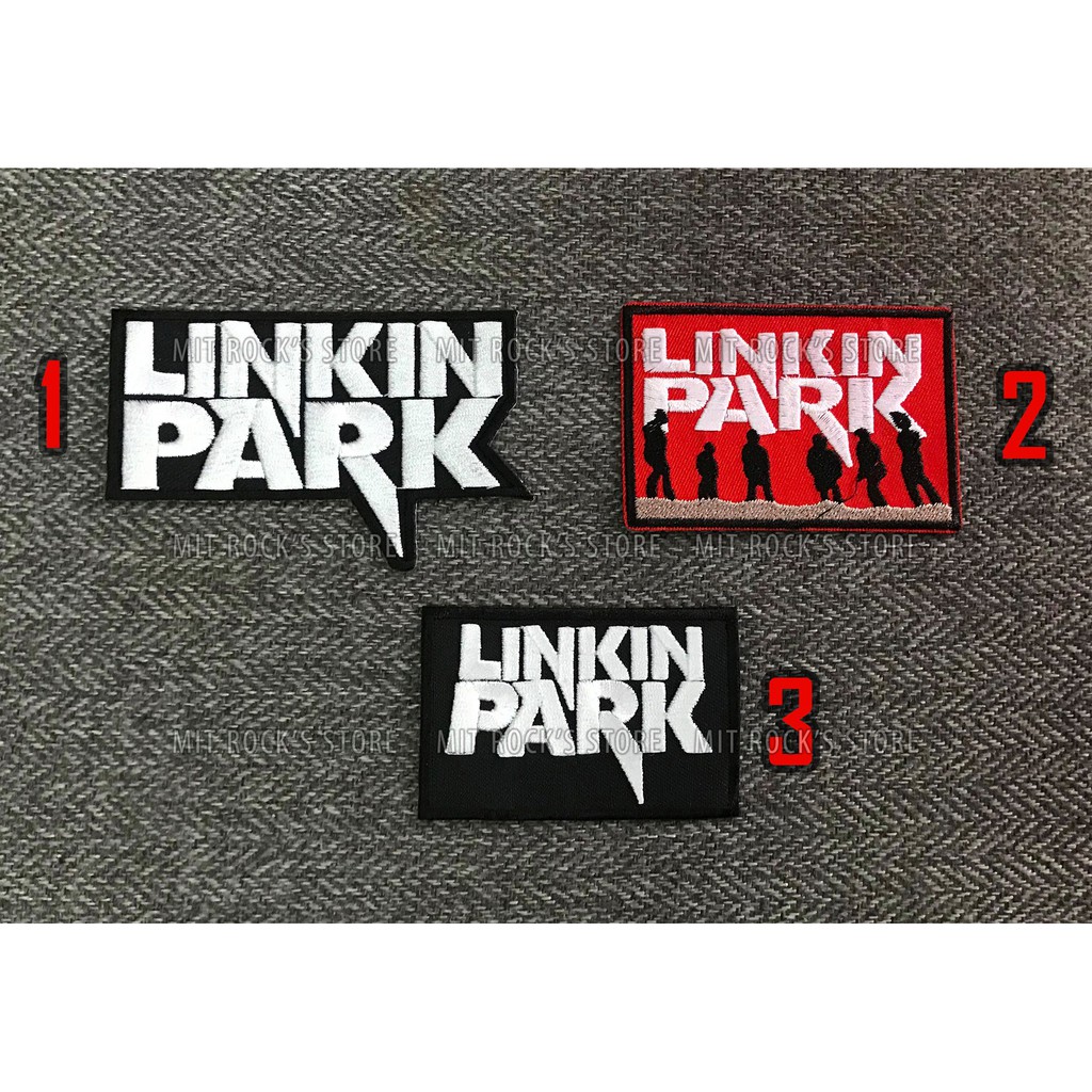 Patch Linkin Park - Hình ủi lên Quần, áo, ba lô, túi, nón…Hàng Thái Lan, đường chỉ may dày, xịn và đẹp.