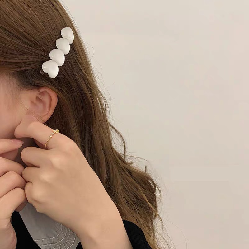 Kẹp tóc đính đá phong cách Hàn quốc cute đẹp lấp lánh dưới nắng đèn dễ thương KC44 JOLY