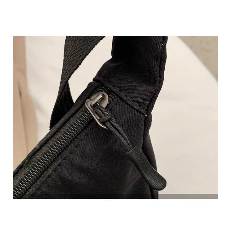 Túi đeo chéo ngực CHUWANGLIN vải canvas màu sắc đơn giản cho nữ