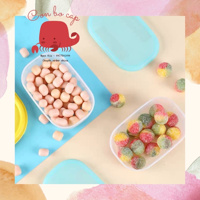 Hộp Nhựa 140ml Ngăn Đông Tupperware - Đựng Đồ Ăn Dặm Cho Bé -Trữ Thực Phẩm Thịt Cá, Hành Tỏi Ớt