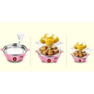 Máy hấp trứng 2 tầng tiện lợi