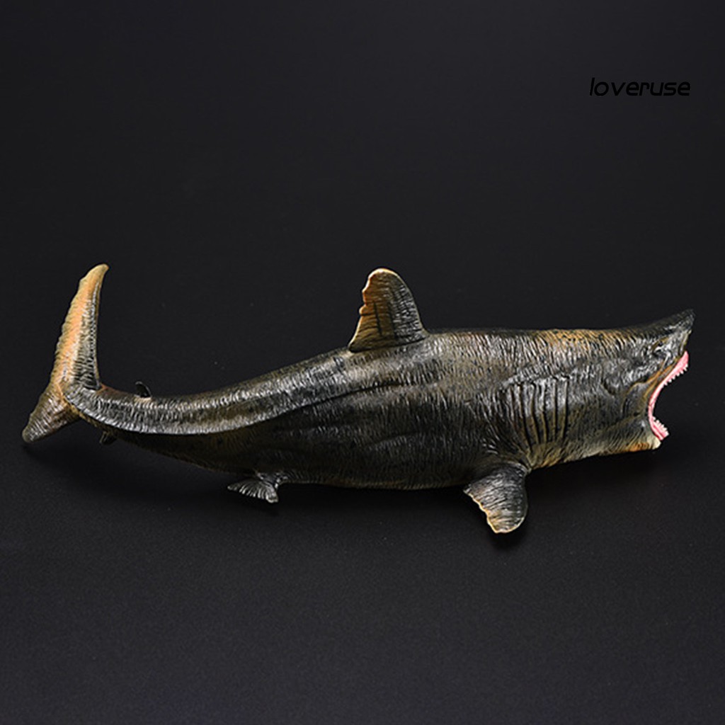 Mô hình cá mập Megalodon sống động dùng trang trí nhà cửa