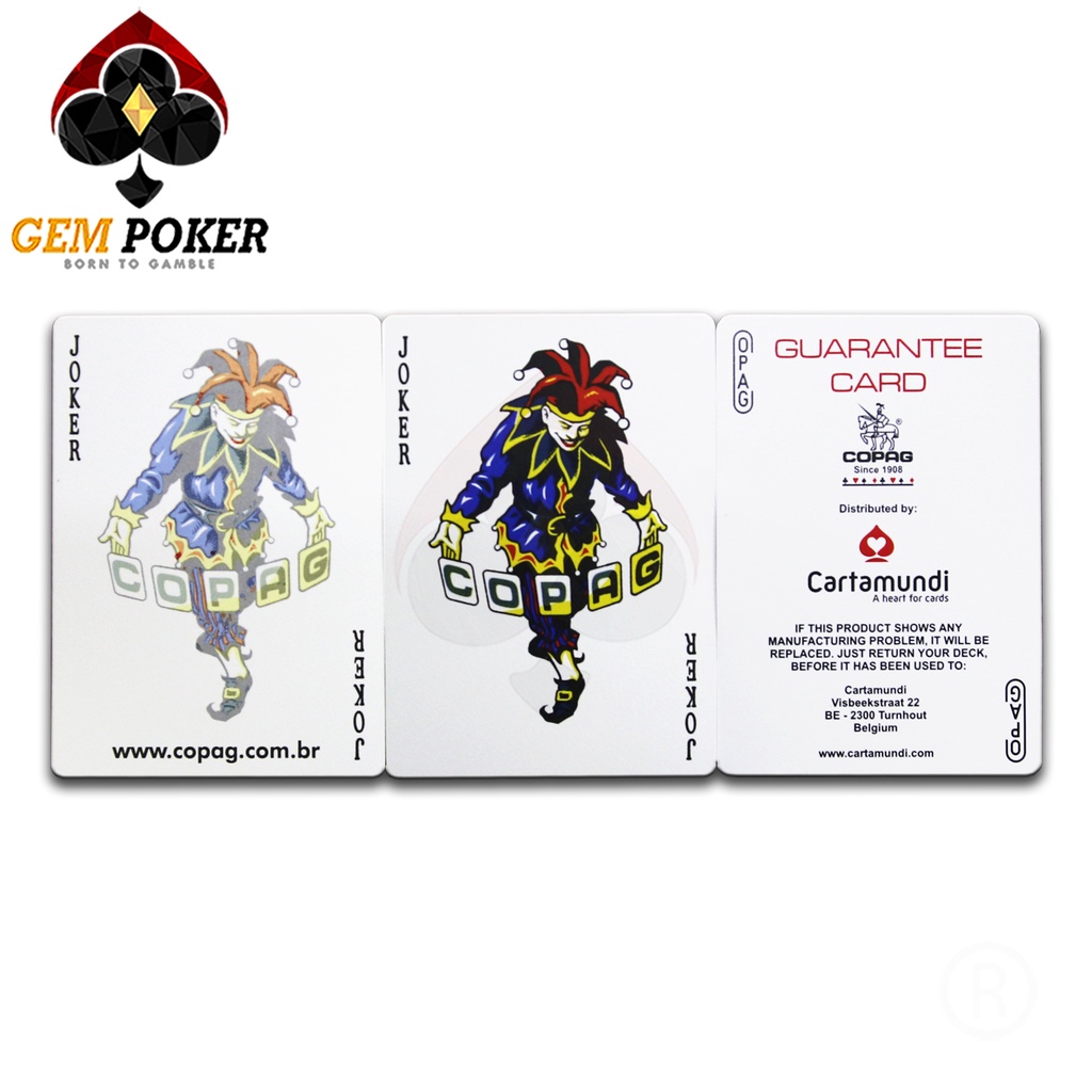 ⚜️ BÀI POKER COPAG BELGIUM 100% NHỰA CAO CẤP ⚜️