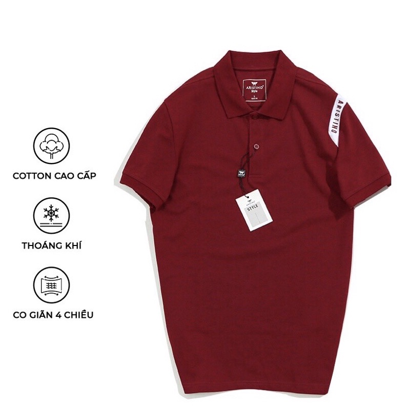 Áo Polo Aristino APS008s1 Slim 4 Màu có M/L/XL/XXL