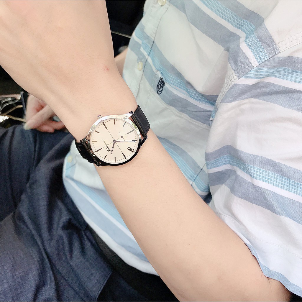 Đồng hồ nam chính hãng Salvatore Ferragamo Slim Gent - Máy quartz pin Thụy Sĩ - Kính Sapphire