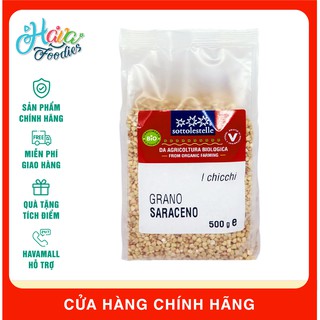 [DATE MỚI NHẤT] Hạt Kiều Mạch Hữu Cơ Sottolestelle 500gr - Buckwheat Seeds
