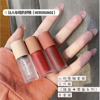 SET SON HERORANGE MINI KÈM SON BÓNG