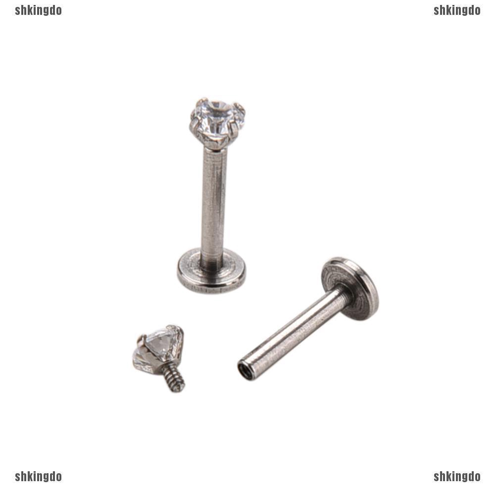 Khuyên trang sức cho môi bằng thép không gỉ cao cấp