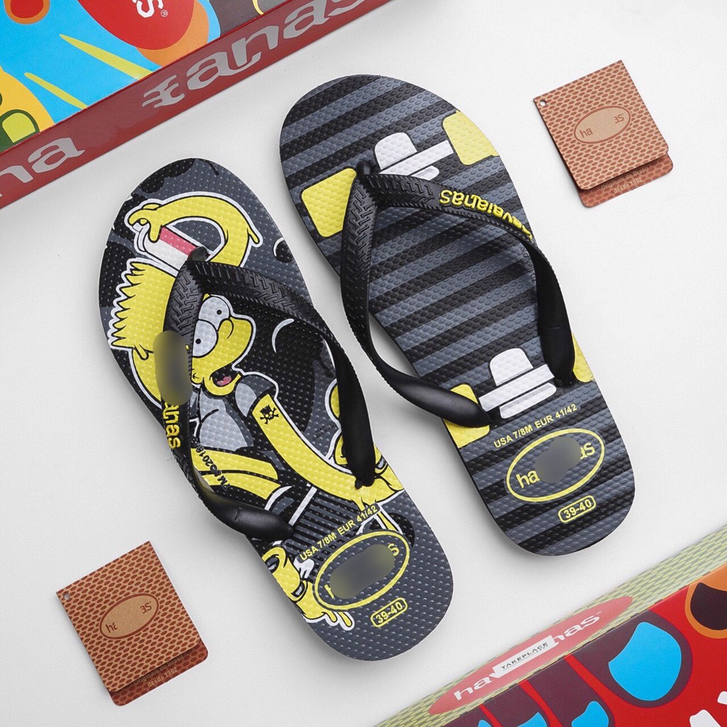 [Hàng Hiệu] [FreeShip] Dép kẹp/ dép lào cao su siêu mềm Havaianas Brazil Full-Box