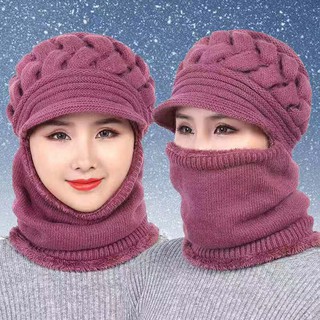 Mũ One Dày Giữ Ấm Mùa Đông Cho Nữ Lớn Tuổi