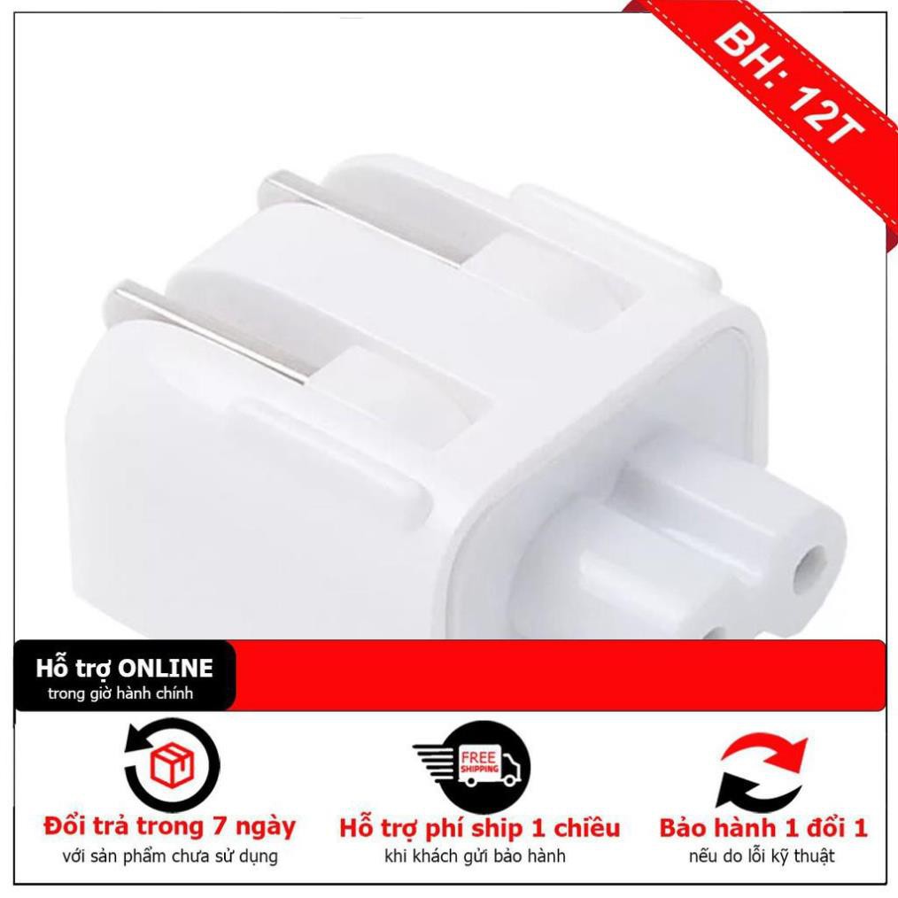 Đầu chuyển 2 chấu cho củ sạc (cốc sạc) máy tính bảng táo laptop táo IPchân tròn-Chuẩn chân Châu Âu UK