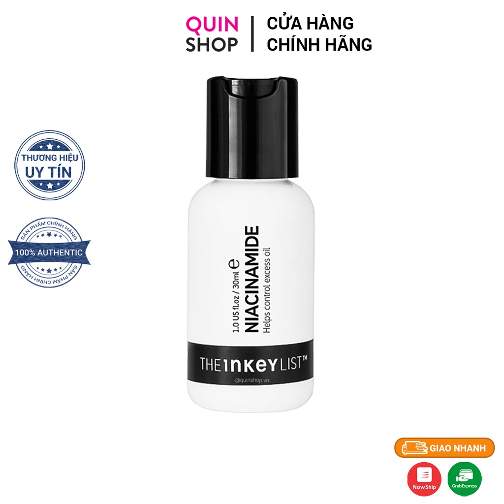 Tinh Chất Giảm Dầu, Làm Dịu Da The Inkey List Niacinamide Oil Control Serum