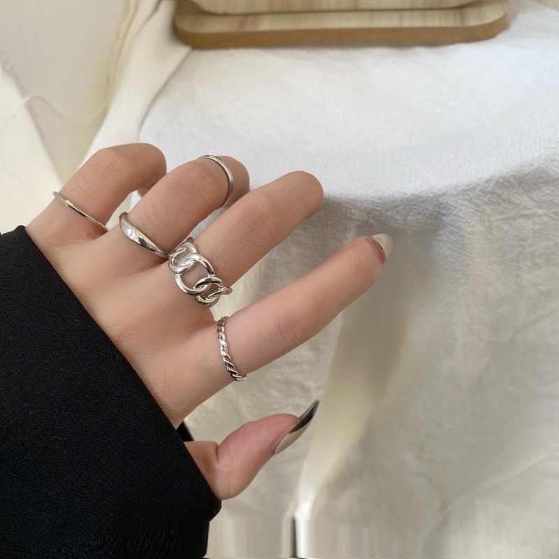 (MớI) Bộ NhẫN Đeo GiữA NgóN Tay