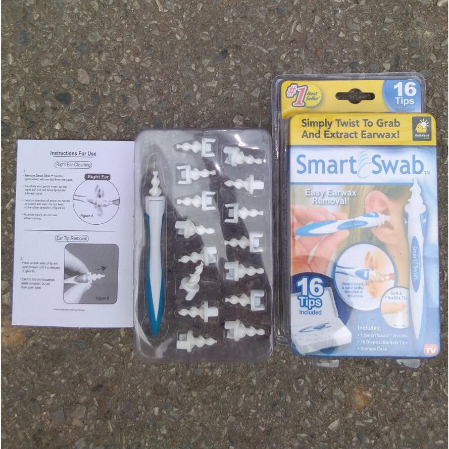 Dụng Cụ Lấy Ráy Tai Thông Minh Xoắn Ốc 16 Đầu Smart Swab | Shopee Việt Nam