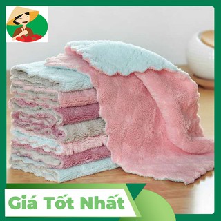 Khăn lau bếp 2 mặt đa năng lau siêu sạch siêu bền