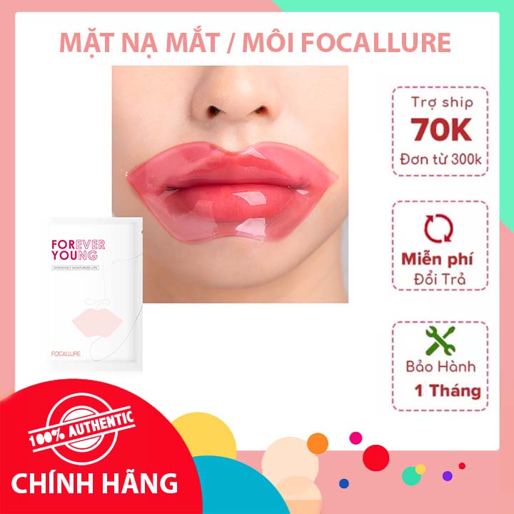 MẶT NẠ MẮT/MÔI FOCALLURE CHỨA VITAMIN E HỖ TRỢ CẢI THIỆN QUẦNG THÂM TÀN NHANG LÀM TRẺ HÓA DA