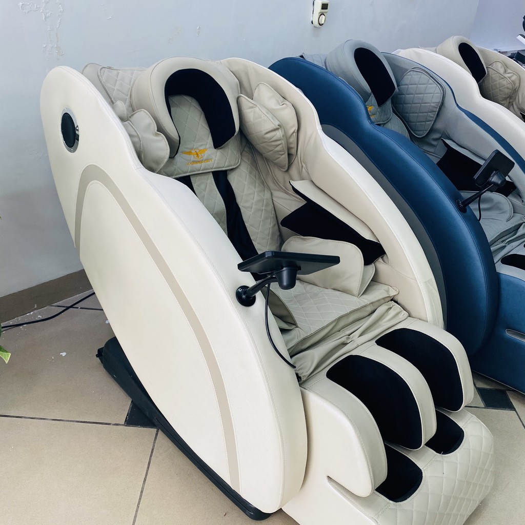 Ghế massage toàn thân cao cấp, ghế matxa nhập khẩu nguyên chiếc màn hình cảm ứng 16 chương trình massage