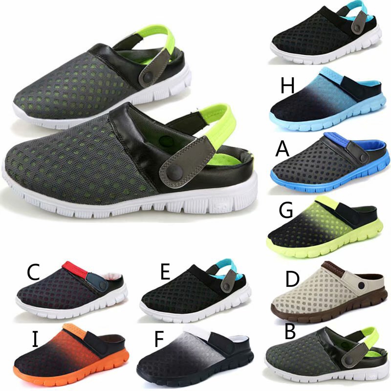 Dép nam dạng lưới thông thoáng dùng đi biển | BigBuy360 - bigbuy360.vn