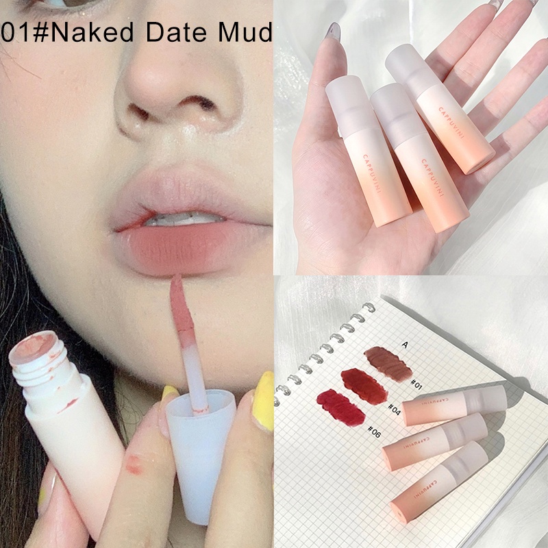 cây son kem lì Cappuvini lâu trôi mềm mượt không gây khô môi (có bán lẻ)