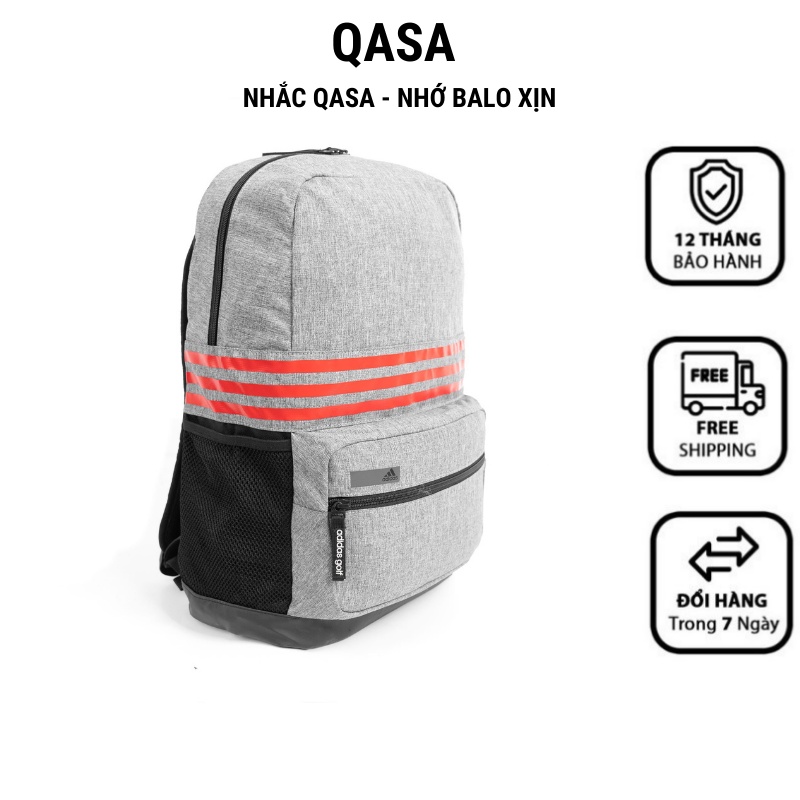 Balo thời trang nam nữ QASA basic unisex đi học đi làm du lịch chống nước phong cách thể thao