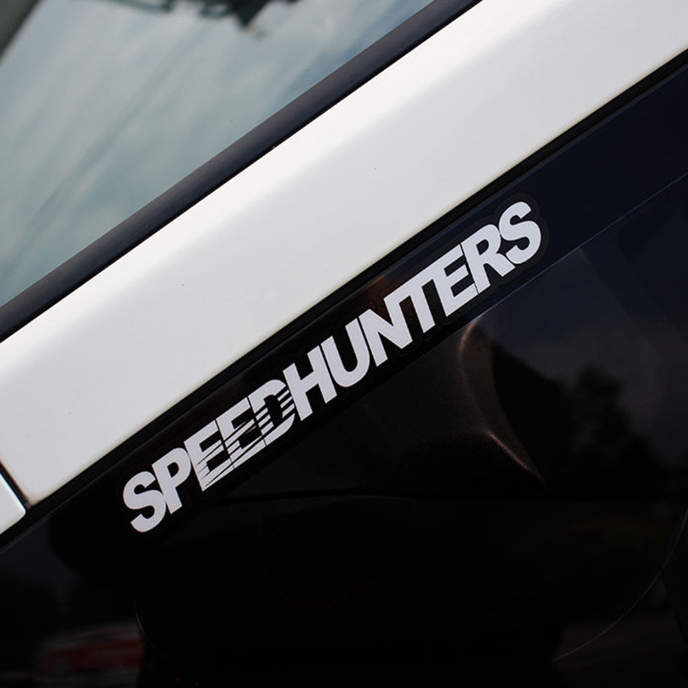 SPEED HUNTERS Đua xe đường phố Kính chắn gió Trôi dạt Xe ô tô Hình dán JDM Sửa đổi Hình dán Hình dán phong cách Nhật Bản