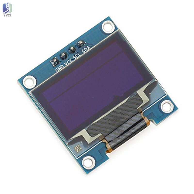 Yy 0.96inch I2C IIC Serial 128x64 Blue OLED LCD LED Display Module for Arduino @VN