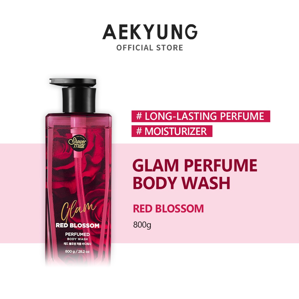 Sữa tắm 2080 Shower Mate Glam hương nước hoa Red Blossom 800g