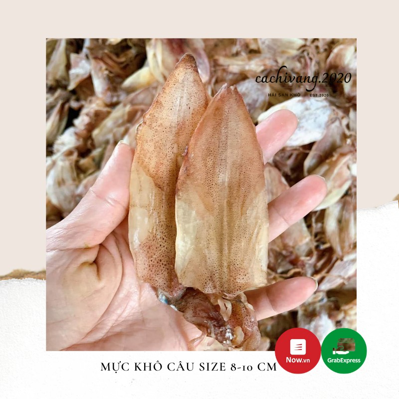 Mực Khô Câu (size 100-120 con/kg) - Lẻ 1 con