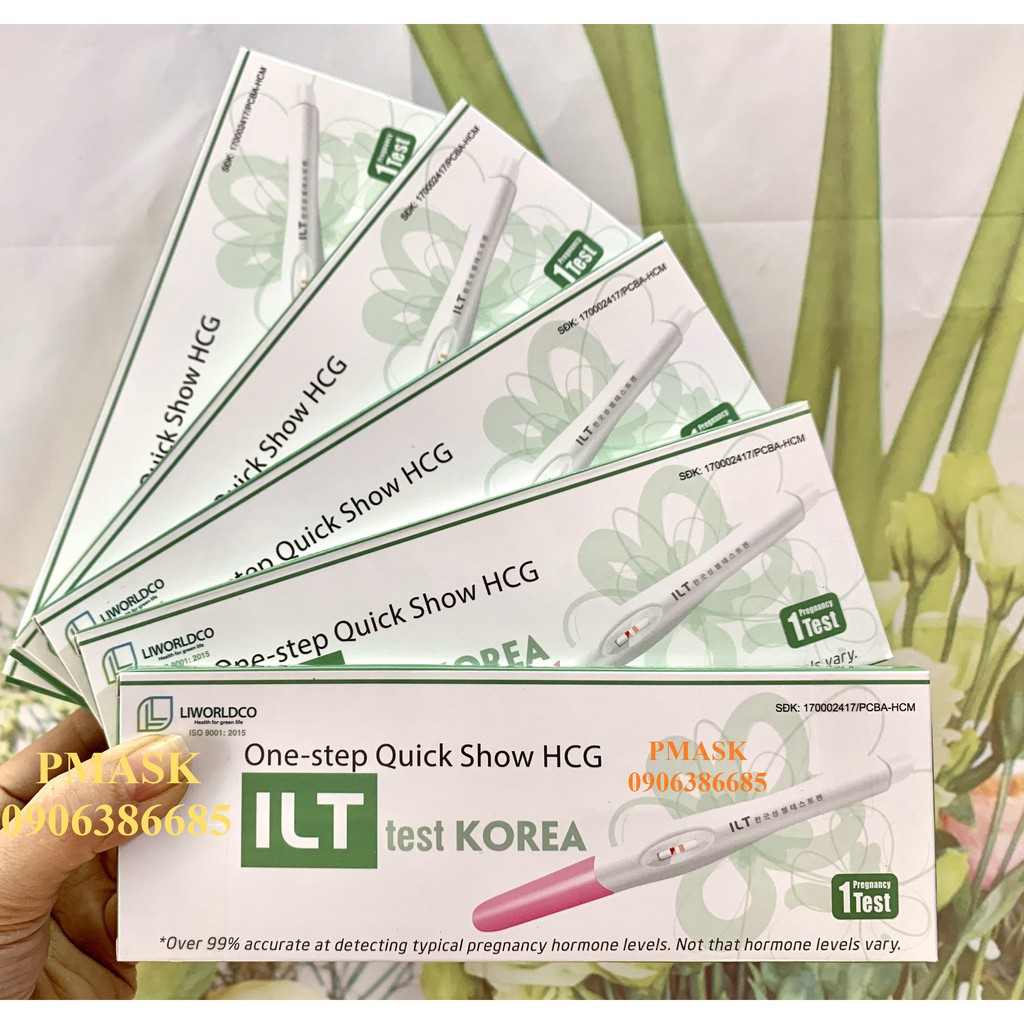 [ BEST SELLER ] Bút Thử thai ILT tiện lợi cho kết quả chính xác, nhanh chóng không cần dùng cốc - ILT Test Korea S030