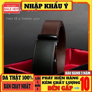 Thắt lưng nam/Thắt lưng da thật nguyên tấm Rainbow 012