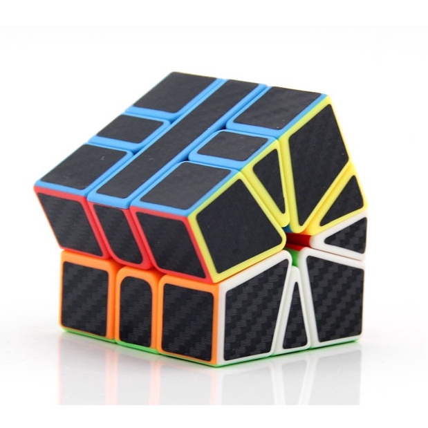✔️✔️ Khối Rubik Square -1 SQ-1 Rubik Biến Thể 6 Mặt DÁN CARBON FN1010 - XOAY TRƠN MƯỢT