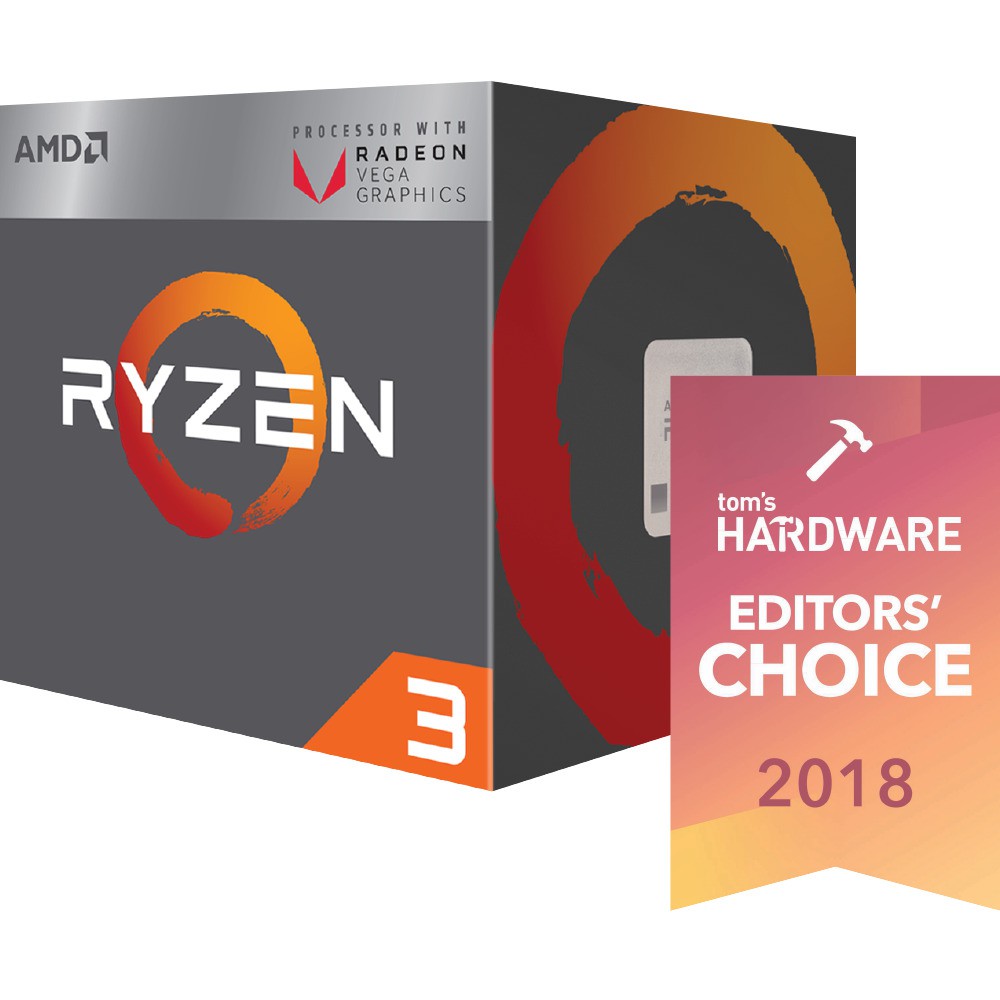 Bộ VXL CPU AMD Ryzen 5 3400G /6MB /3.7GHz /4 nhân 8 luồng Hàng Chính Hãng