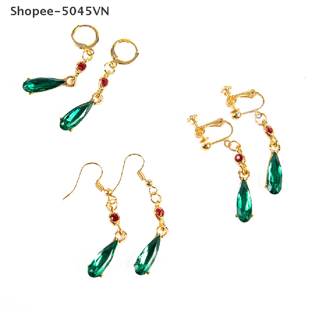 1 Đôi Bông Tai Hóa Trang Nhân Vật Howl 'S Moving Castle