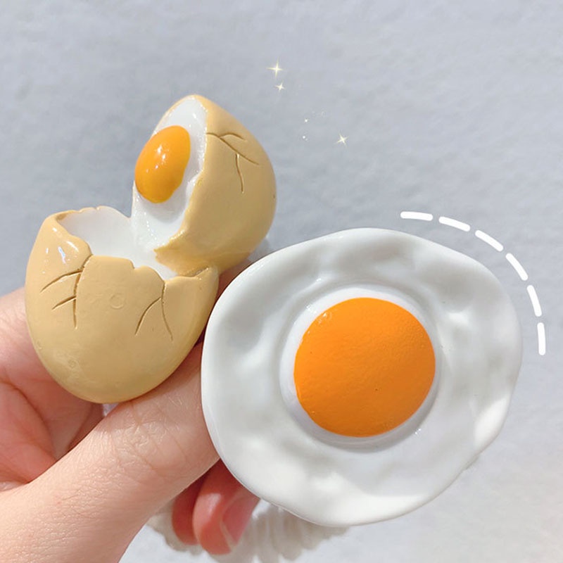 Dây buộc tóc hình quả trứng dễ thương