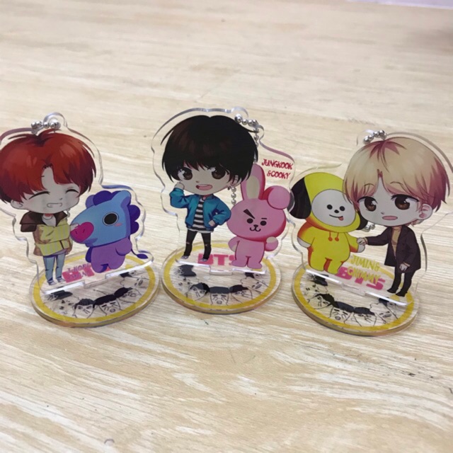 Móc khoá hình chibi BTS