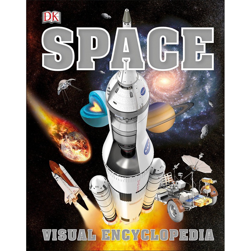 Sách - Space Visual Encyclopedia 7+