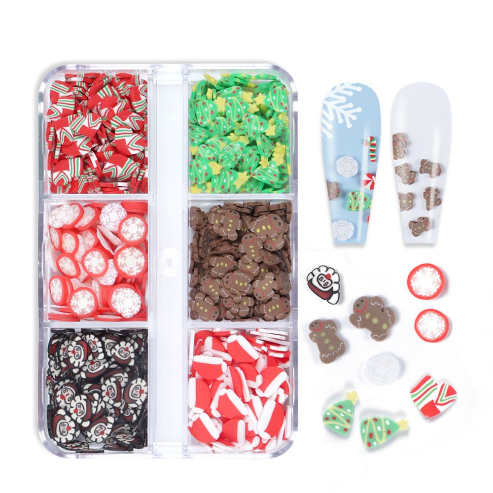 [Hàng mới về] Phụ kiện trang trí móng bằng đất sét mềm họa tiết trái tim 3D chủ đề halloween trang trí diy dành cho nữ