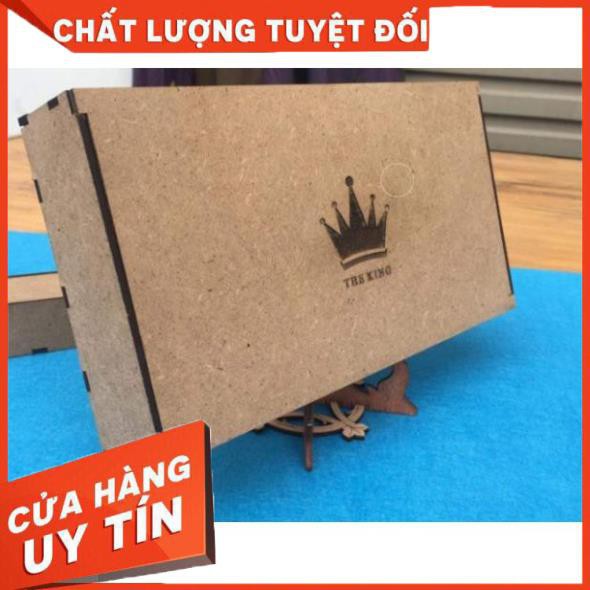 Hộp COD - Hộp Gỗ MDF 3mm - Chống Ẩm, Xước, Vỡ Hàng - Khắc Logo Theo Yêu Cầu