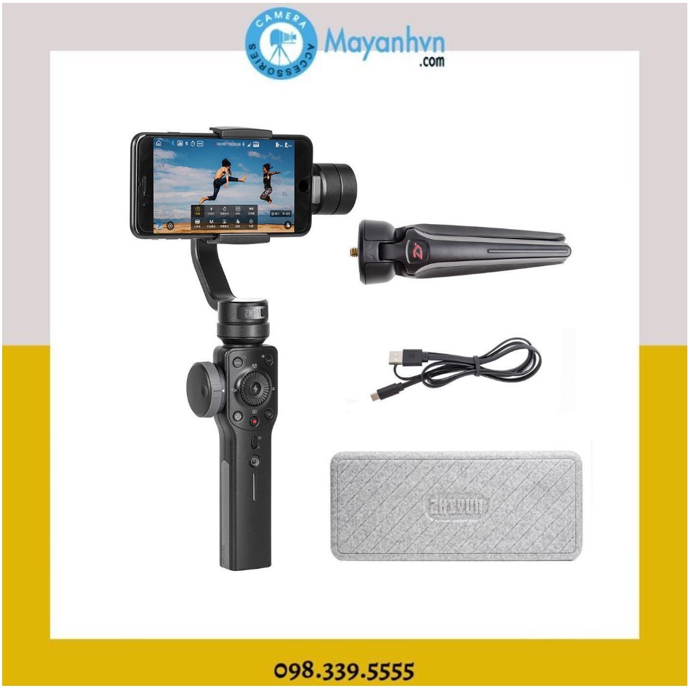 Gimbal chống rung cho điện thoại Zhiyun Smooth 4