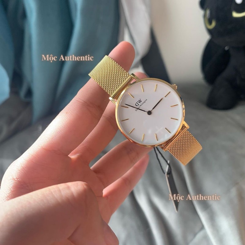 Đồng Hồ DW Petite Evergold Daniel Wellington Chính Hãng Nữ Size 28mm 32mm