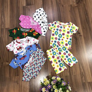 Bộ bozip bé trai bé gái Cartes