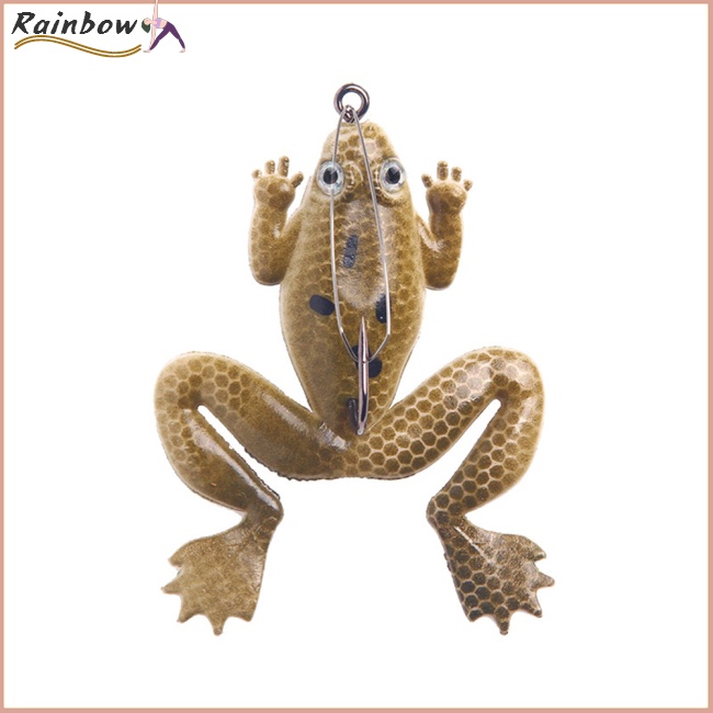 Mồi Câu Cá Giả Hình Con Ếch Mềm Mại 5.2g / 6cm