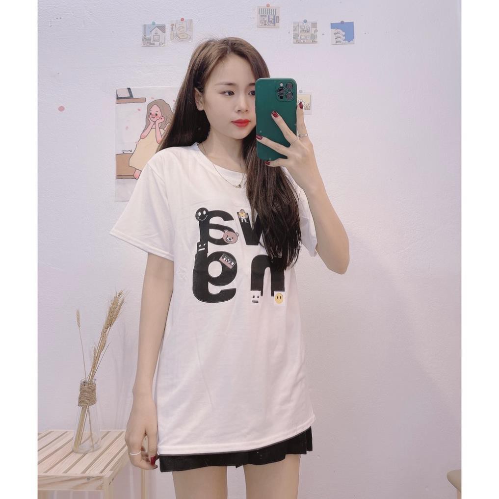 ÁoPhông Nữ, ÁoThun Hình Mũ, Hình Chữ Siêu Xinh Freesize 100% Cotton Hàng Qc Full Túi Zip | BigBuy360 - bigbuy360.vn