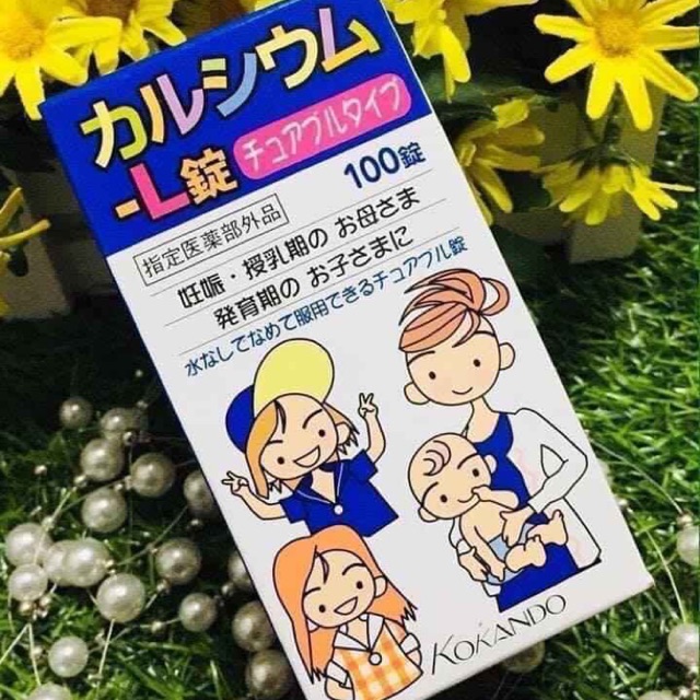 Kẹo canxi Chuẩn xách Nhật